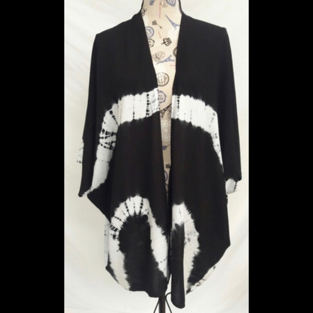 Tie-Dye Kimono/Pool Cover-Up